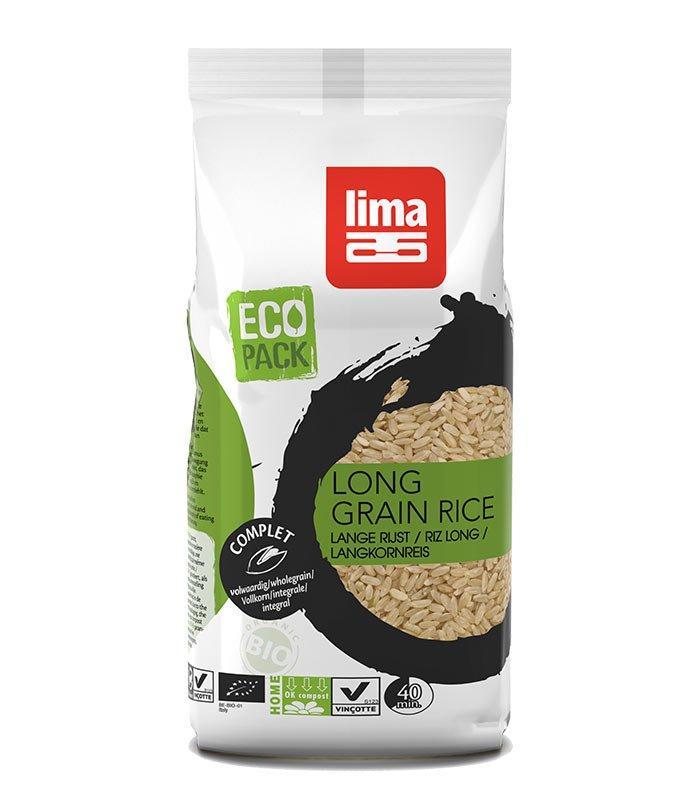 Lima ekološki okroglozrnat rjav riž 1kg