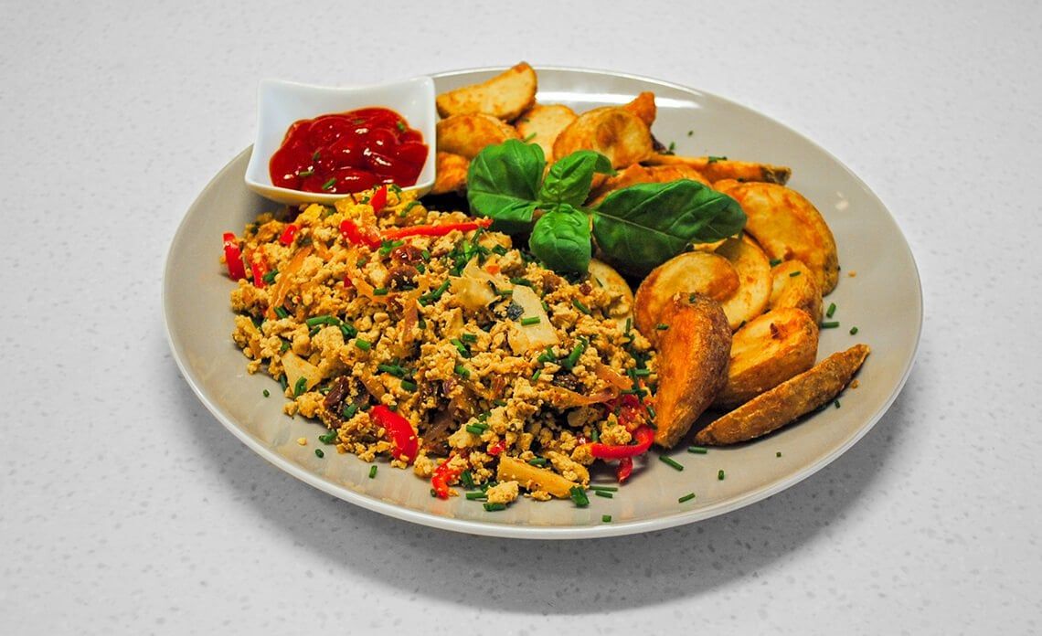 recept za umešan tofu