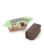 Kuhbonbon dvojna čokolada, veganski karamelni bonboni s čokolado