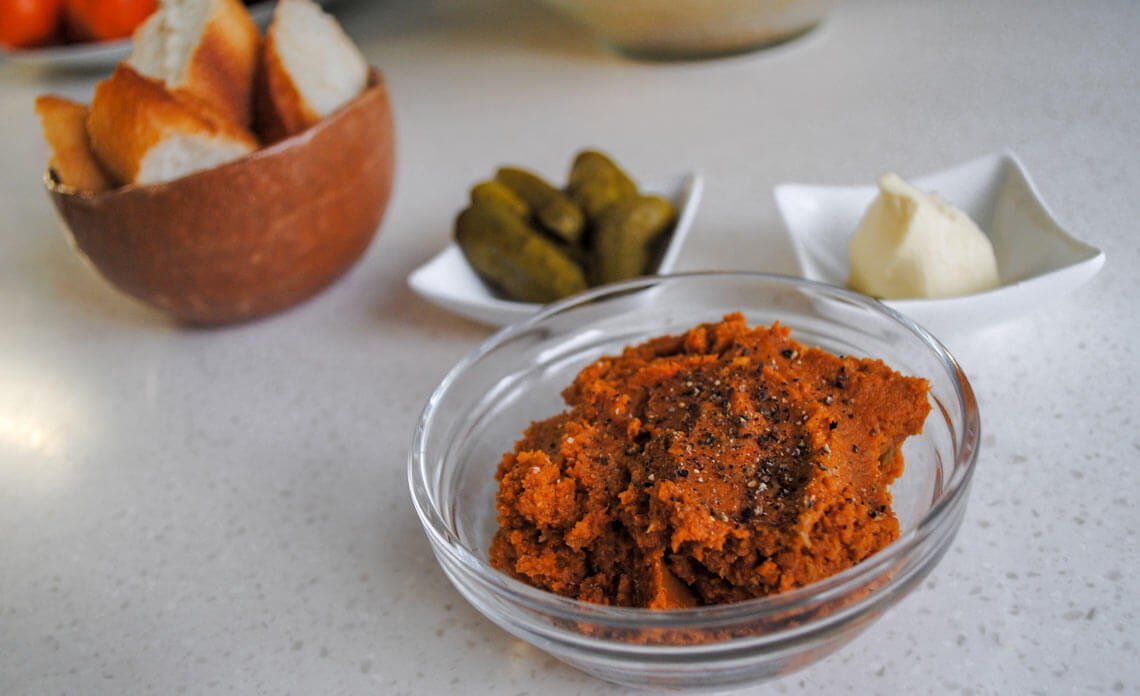 Recept za veganski tatarski biftek