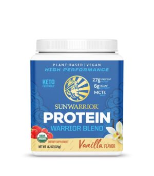 Sunwarrior Warrior blend veganski proteini z okusom vanilija