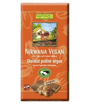 Rapunzel Nirwana bio veganska čokolada s kremnim polnilom pralin
