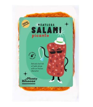 Plenty Reasons brezmesna pikantna salama - veganska pikantna salama