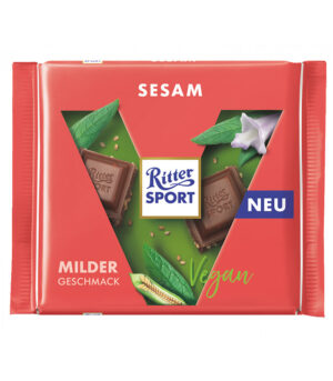 RitterSport čokolada s sezamom, 100g