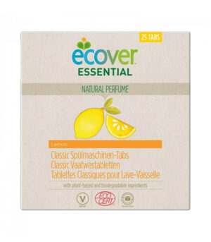 Ecover tabletke za pomivalni stroj Limona, 25tablet