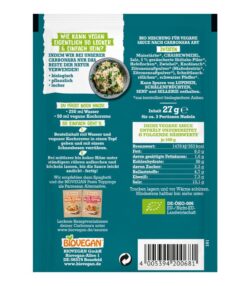 Biovegan bio pripravek za vegansko Carbonara omako