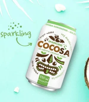 Cocosa gazirana kokosova voda