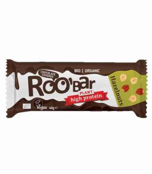 Roo'bar bio proteinska ploščica lešnik