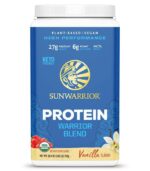 Sunwarrior Warrior blend veganski proteini z okusom vanilija