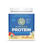 Sunwarrior Warrior blend veganski proteini z okusom vanilija