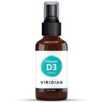 Viridian vitamin D3 2000IU ustno prsilo