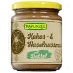 Rapunzel kokosova krema z lešniki sladkana z datlji, 250g