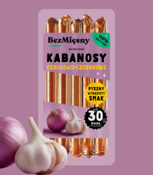 Plenty Reasons brezmesne Kabanos klobasice čebula - veganske kabanos klobasice čebula in česen