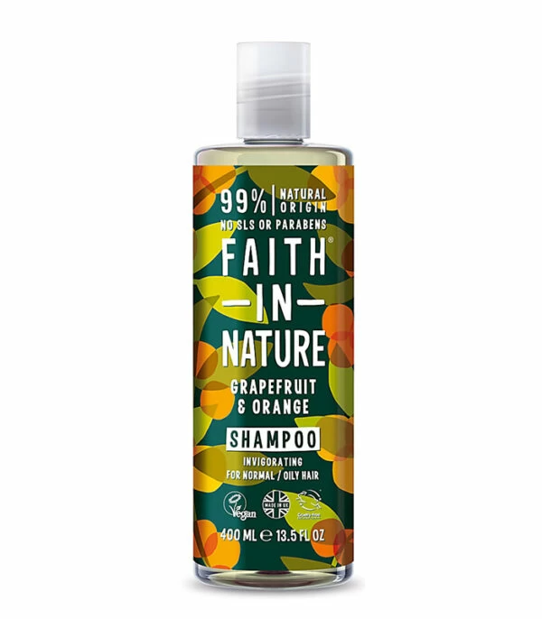 Faith in Nature šampon grenivka in pomaranča