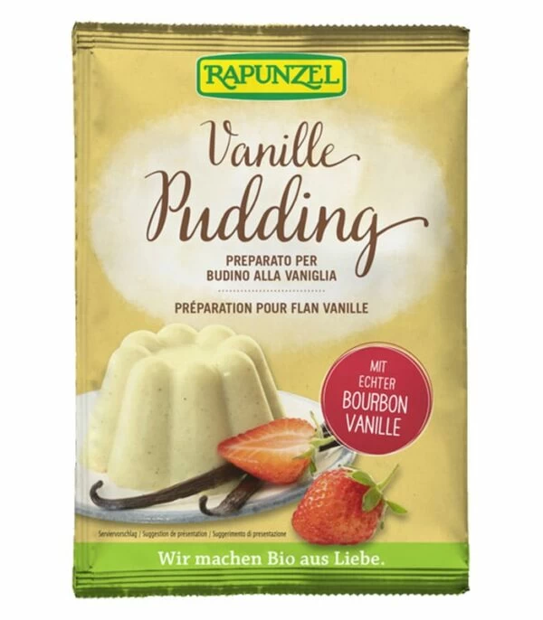 Rapunzel bio pripravek za vanilijev puding, 40g